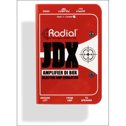 RADIAL JDX REACTOR DI ACTIVE POUR GUITARE