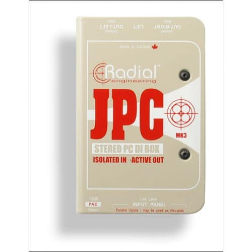 RADIAL JPC DI ACTIVE PC/CARTES SON