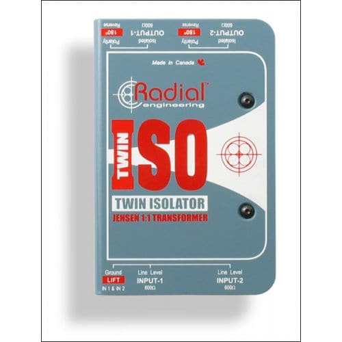 TWIN ISO LINE LEVEL ISOLATOR