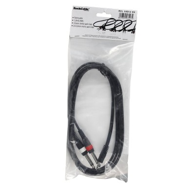 ROCKCABLE Stereo Jack Male 2 X Mono Jack Male