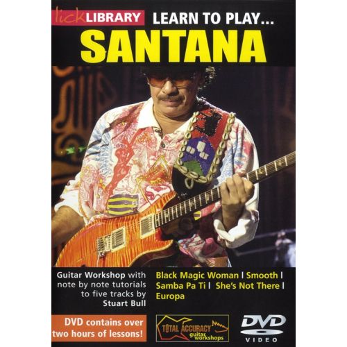  Learn To Play Santana [dvd] - Guitar