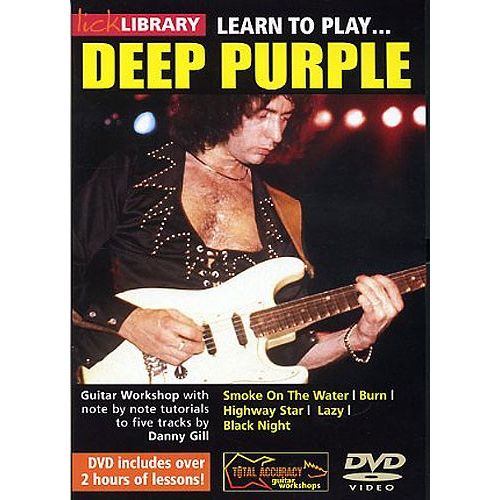  Learn To Play Deep Purple [dvd] - Guitar