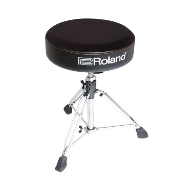 ROLAND ROUND DRUM THRONE, VELOURS SEAT - RDT-R