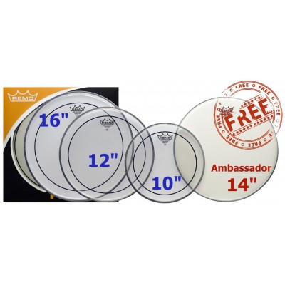 REMO PP-1870-PS - Propack Pinstripe Clear 10/12/16 + Ambassador 14