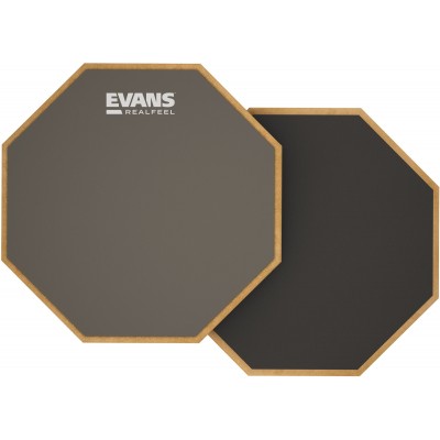 RF6D REALFEEL BY EVANS PRACTICE PAD 6 INCH