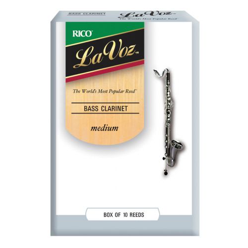 D'ADDARIO - RICO LA VOZ BASS CLARINET REEDS MEDIUM