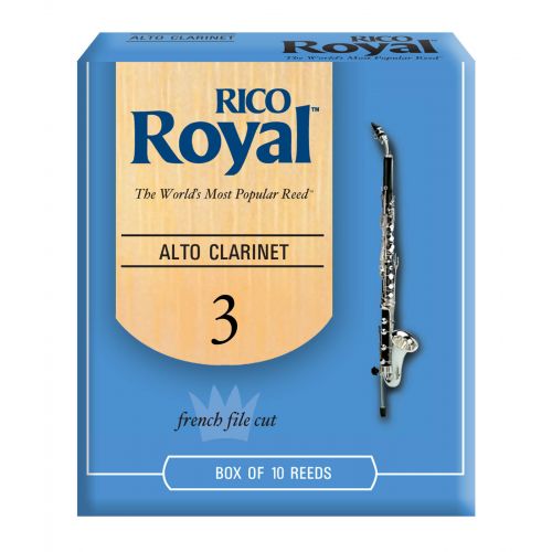 Rico Anches Clarinette Royal Alto Force 3.0 Pack De 10