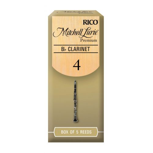 D'ADDARIO - RICO MITCHELL LURIE PREMIUM BB-KLARINETTENBLÄTTER STÄRKE 40 5ER-PACKUNG