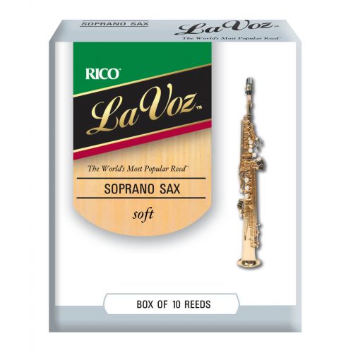 D'ADDARIO - RICO RICO LA VOZ SOPRANO SAXOPHONE REEDS SOFT