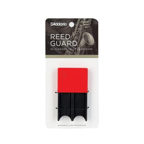 CLARINET REED GUARD - RED