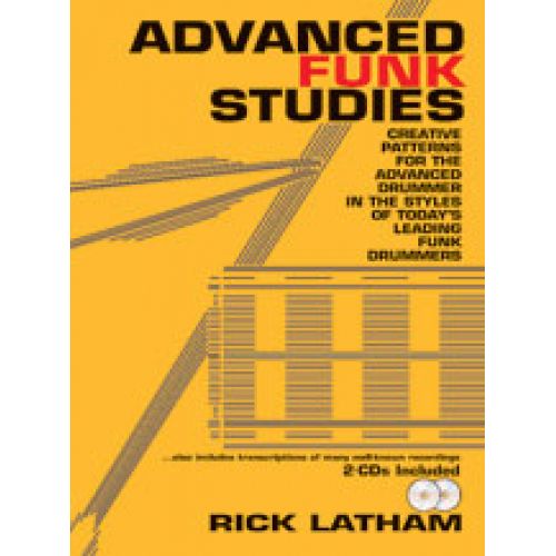CARL FISCHER Latham Rick - Advanced Funk Studies + 2 CD