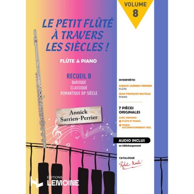 ROBERT MARTIN SARRIEN PERRIER A. - LE PETIT FLUTE A TRAVERS LES SIECLES RECUEIL B