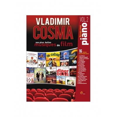 ROBERT MARTIN Cosma V. - Ses Plus Belles Musiques De Film vol.2 - Piano
