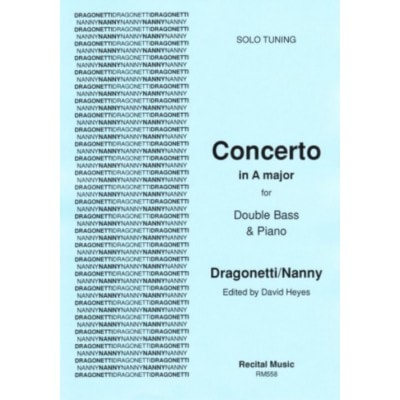  Dragonetti / Nanny - Concerto A Major (solo Tuning) - Contrebasse and Piano 