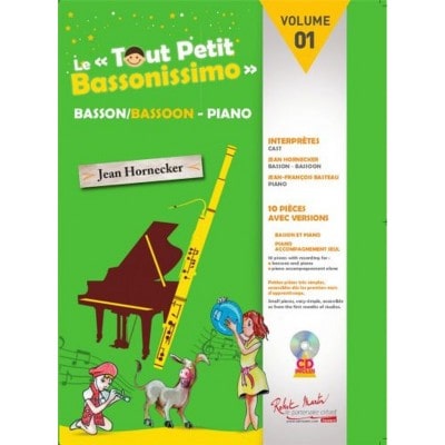 HORNECKER JEAN - LE TOUT PETIT BASSONISSIMO VOL.1 - BASSON & PIANO 