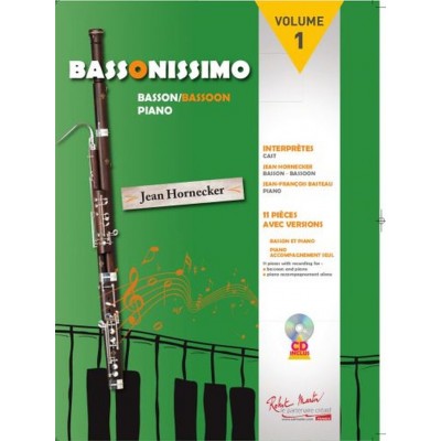 Hornecker Jean - Bassonissimo Vol.1 - Basson & Piano