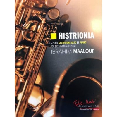 ROBERT MARTIN MAALOUF IBRAHIM - HISTRIONIA - SAXOPHONE & PIANO