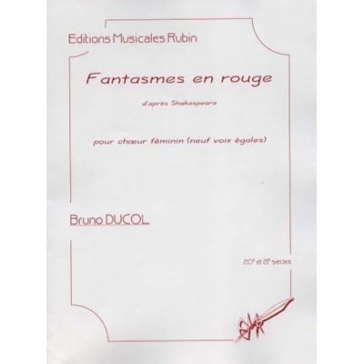 DUCOL BRUNO - FANTASMES EN ROUGE