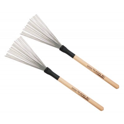 JB1 METAL BRUSHES - WOODEN HANDLE