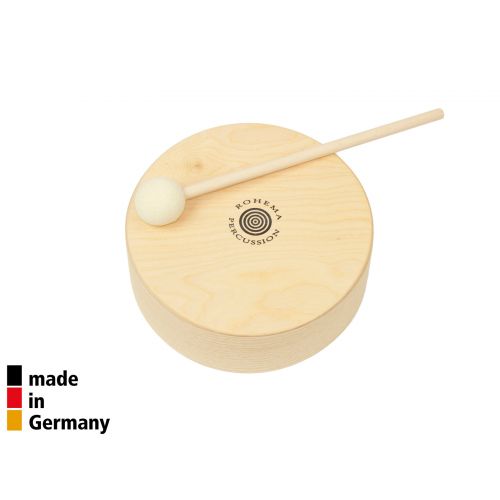 16CM WOODEN TOM + 1 BEATER - 3+