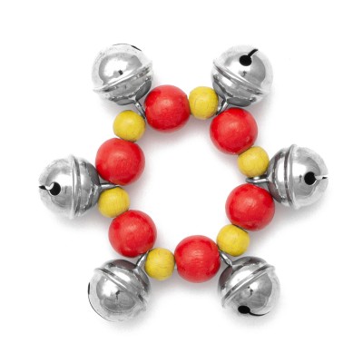 ROHEMA BRACELET CHEVILLE - 6 GRELOTS - AIGU - 1+