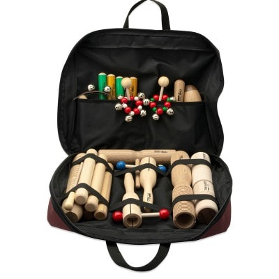 KIDS PERCUSSION SET - 16 INSTRUMENTS - 3+