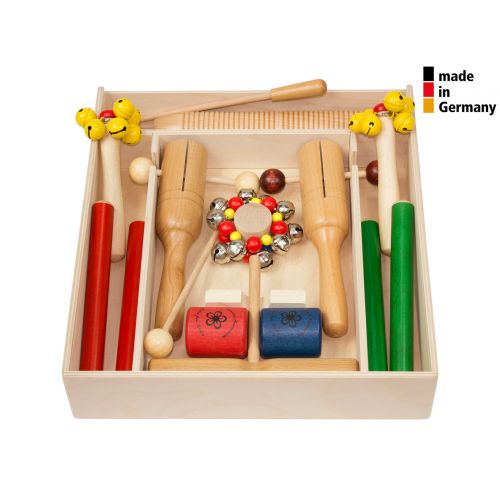 KIDS PERCUSSION SET - 12 INSTRUMENTS - 3+