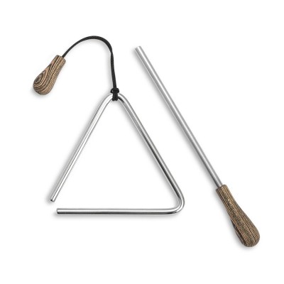ROHEMA Triangle En Acier 15CM + Baguette