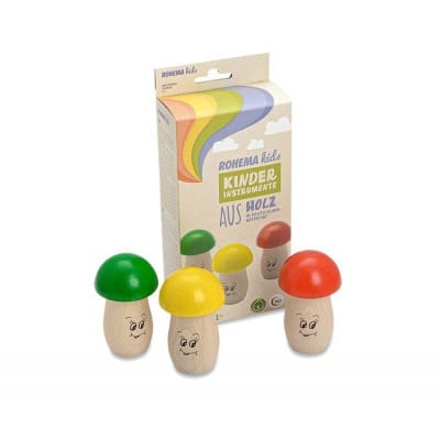 ROHEMA MUSHROOM SHAKER SET OF 3 1+