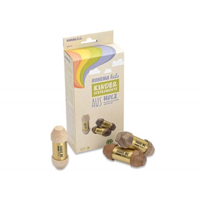 ROHEMA Set De 3 Shakers Shake Me 3+