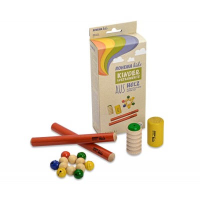 SET DE PERCUSSIONS COLOREES POUR ENFANTS – 1+