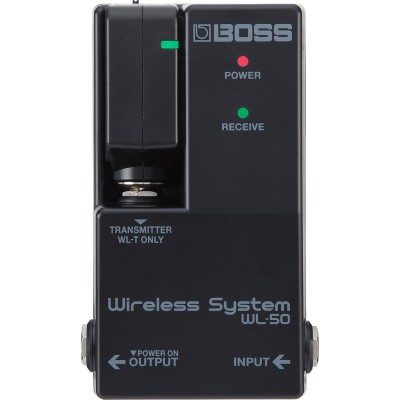 BOSS WL-50 Wireless System Virtual Cable Pedalboard 65ft 