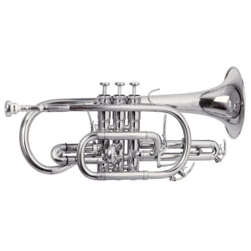 CORNET SIb CR-302S SILVER PLATED