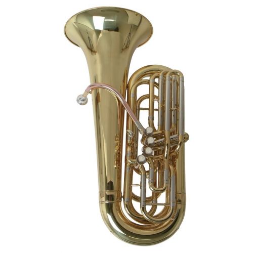 ROY BENSON TB-302 - BBb TUBA - 4 FRONT ACTION VALVES - LACQUERED