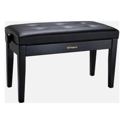PIANO BENCH DUET SIZE BLACK