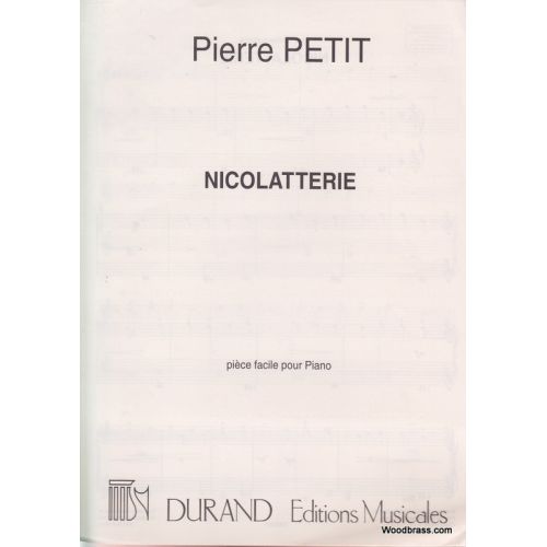DURAND PETIT PIERRE - NICOLATTERIE