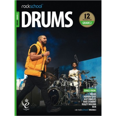 ROCK SCHOOL LIMITED ROCKSCHOOL DRUMS GRADE 2 (2018)