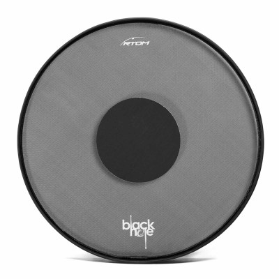 RTOM 22" BLACK HOLE BD MESH HEAD PRACTICE PAD - 80% LOWER VOLUME