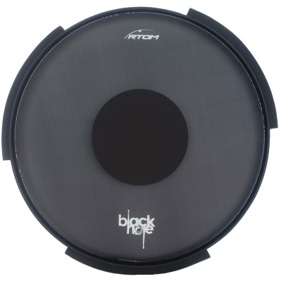 RTOM 20" Black Hole BD Mesh Head Practice Pad V2 - 80% Lower Volume
