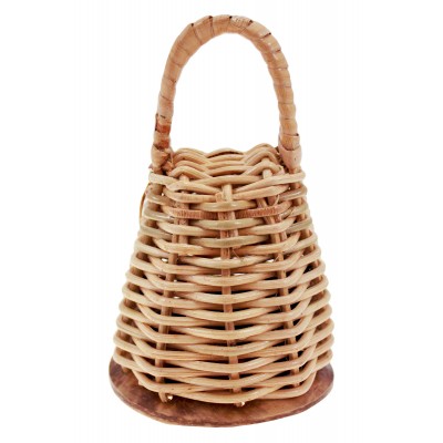 ROOTS PERCUSSION Caxixi Petit Osier Fond Coco 12CM