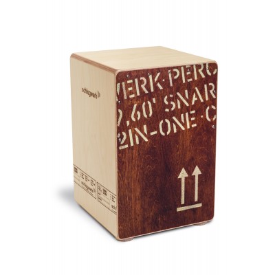 SCHLAGWERK CP403 Red - 2 In One Snare Cajon - Medium - Red