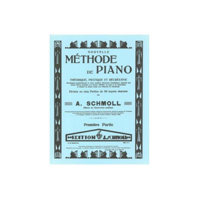 SCHMOLL A. - METHODE DE PIANO VOL.1 - PIANO