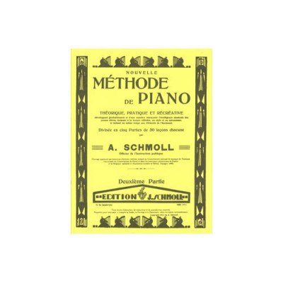 SCHMOLL A. - METHODE DE PIANO VOL.2 - PIANO