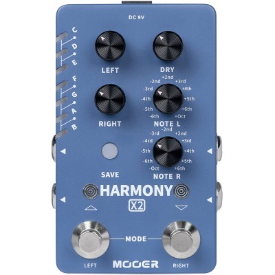MOOER FOOTSWITCH MOOER HARMONY X2