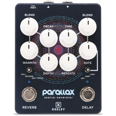 PEDAL KEELEY PARALLAX BLUE