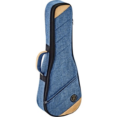 Étui Ukulele Concert Léger Bleu