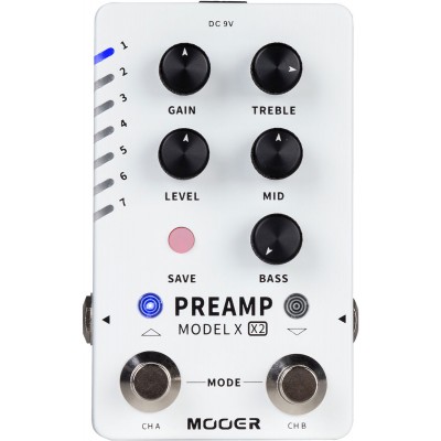 PEDAL MOOER PREAMP MODEL X X2