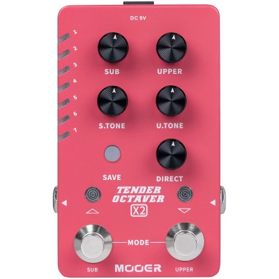 FOOTSWITCH MOOER TENDER OCTAVER X2