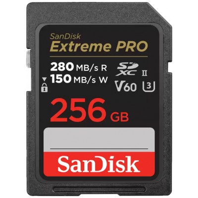 SD XC Extreme Pro UHS-II – 256 Go