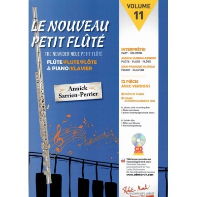 SARRIEN PERRIER A. - LE NOUVEAU PETIT FLUTE VOL.11 + CD